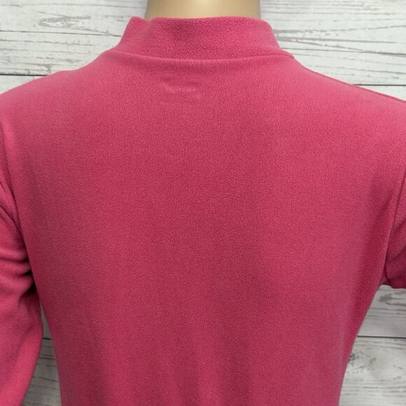 Terry Bicycles Fleece Cold Weather Cycling Jacket Small Bubble Gum Pink 1/2 Zip - Picture 10 of 12